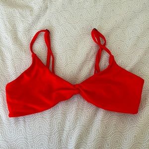Blackbough Swim Red TONA Bikini Top